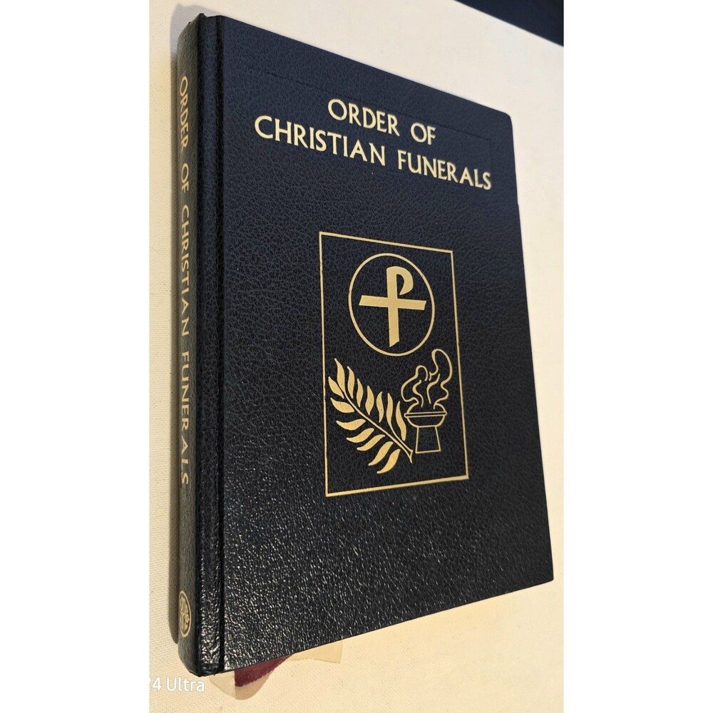 Order of Christian Funerals The Roman Ritual (1989 Catholic Hardback Book) Nice!
